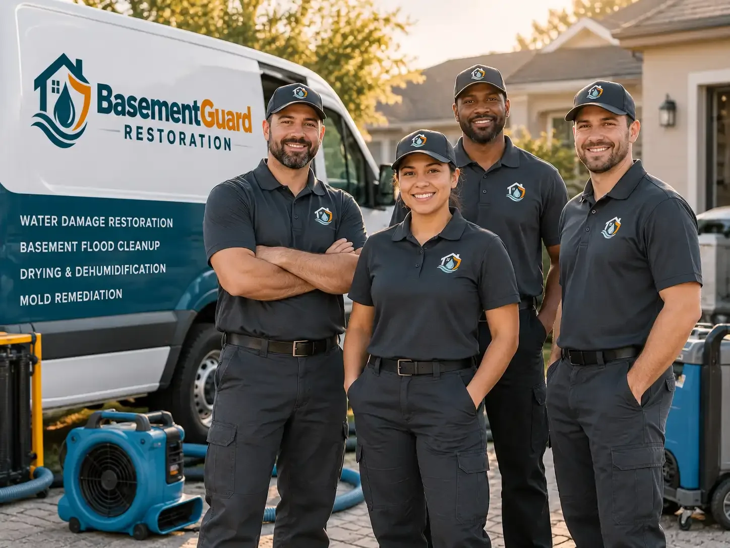 Basement Water Damage Restoration company in Blunt, SD